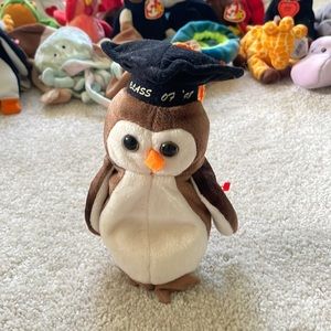Ty Beanie Babies Wise the Owl Class of 1998 Vintage